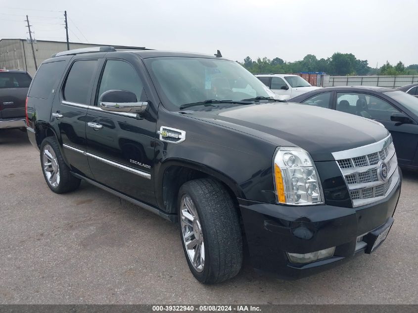 2011 CADILLAC ESCALADE HYBRID PLATINUM EDITION