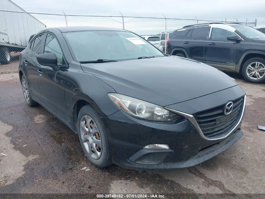 2016 MAZDA MAZDA3 I SPORT