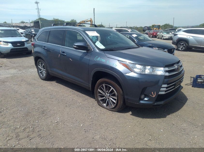 2019 TOYOTA HIGHLANDER XLE