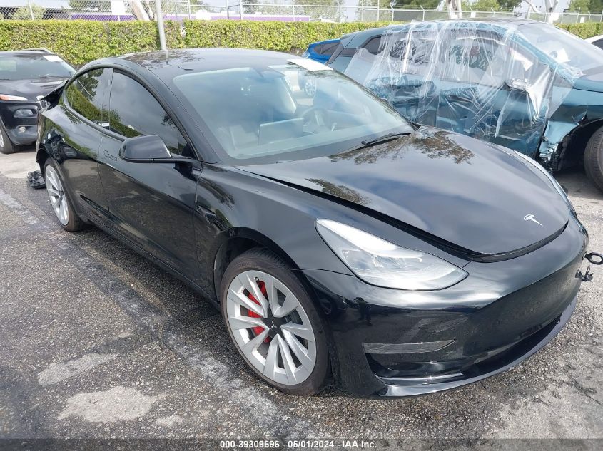 2023 TESLA MODEL 3 REAR-WHEEL DRIVE