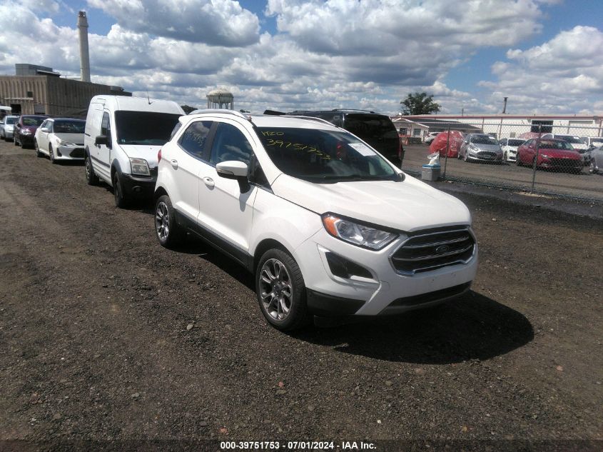 2019 FORD ECOSPORT TITANIUM