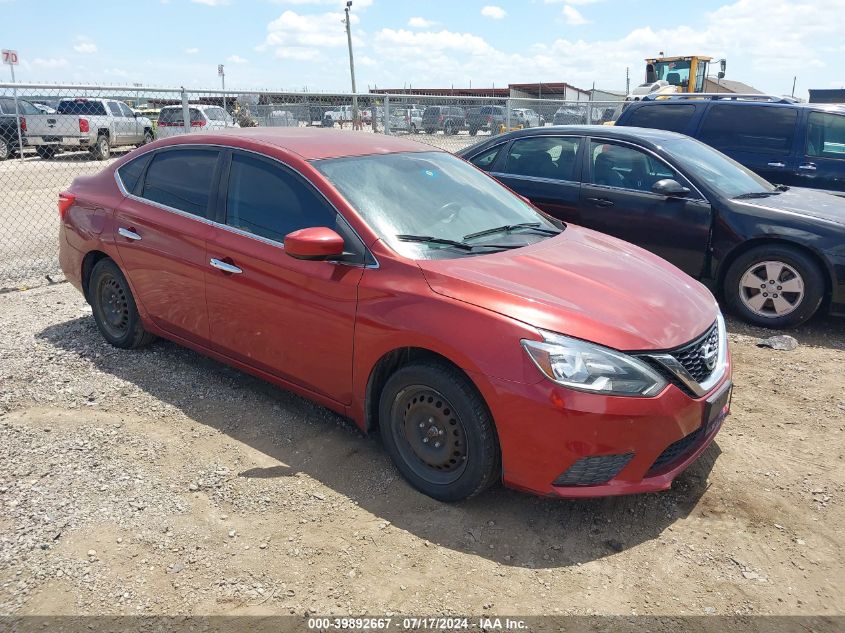 2016 NISSAN SENTRA SV