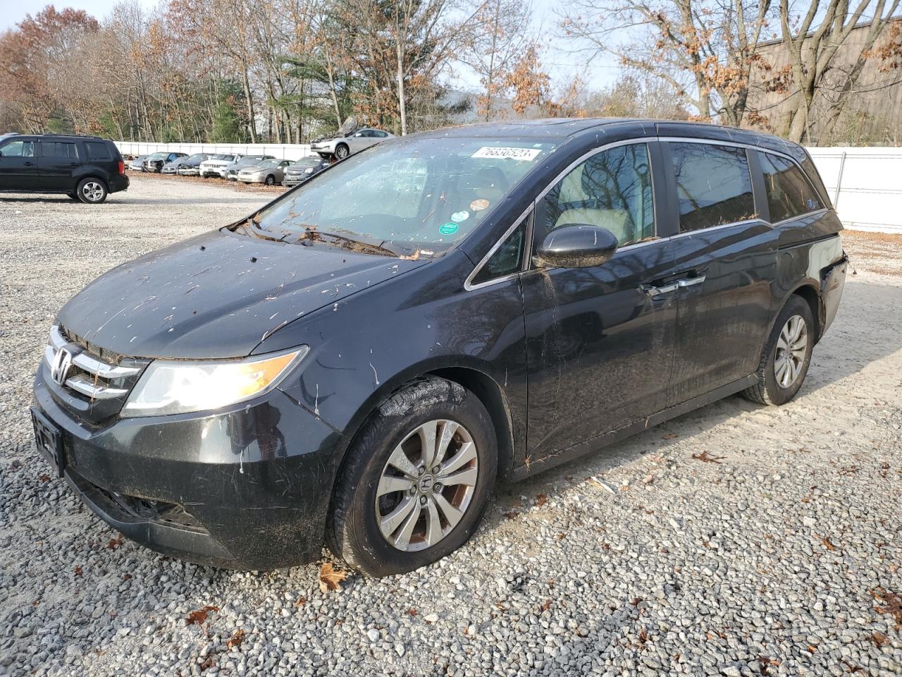 2014 HONDA ODYSSEY EXL