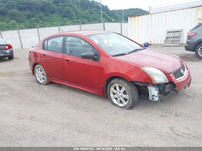 2011 NISSAN SENTRA 2.0SR