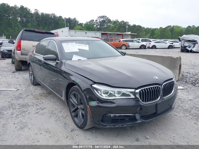 2016 BMW 750I XDRIVE