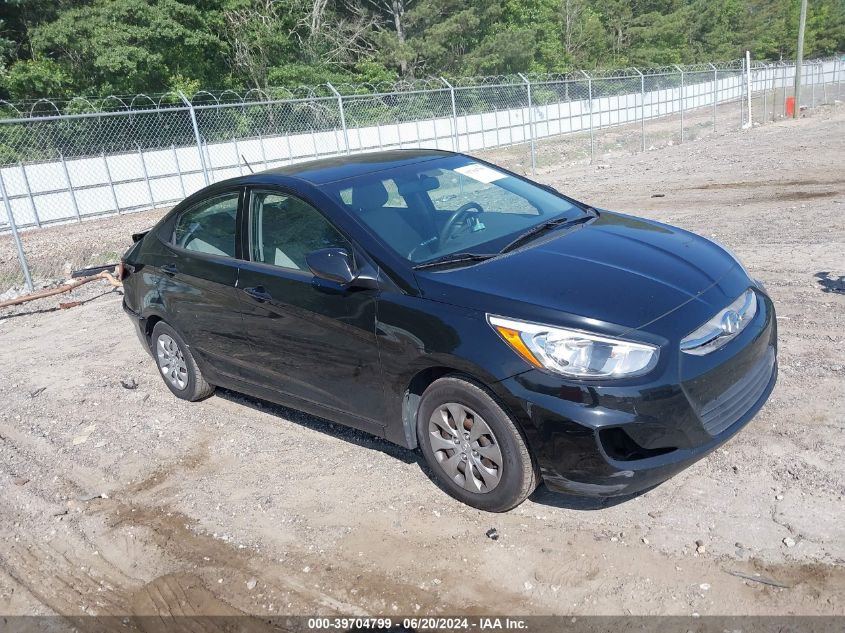 2017 HYUNDAI ACCENT SE