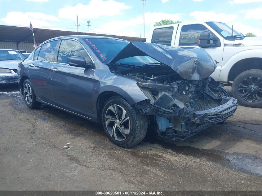 2016 HONDA ACCORD LX