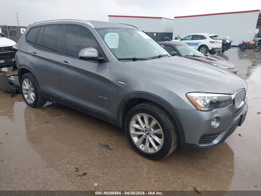 2017 BMW X3 SDRIVE28I