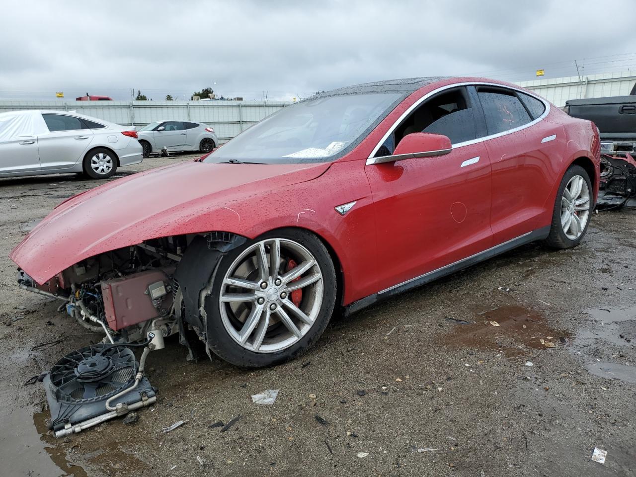 2015 TESLA MODEL S P90D