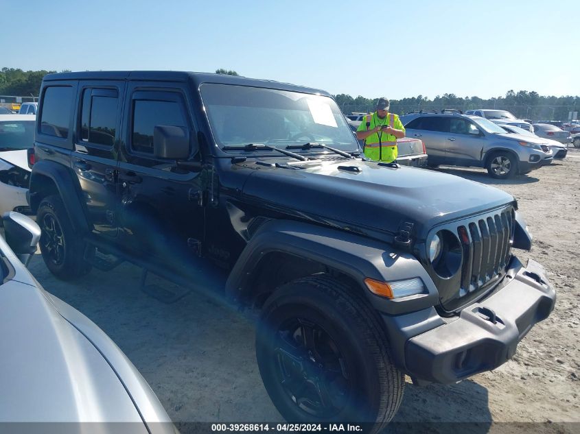 2021 JEEP WRANGLER UNLIMITED SPORT S 4X4