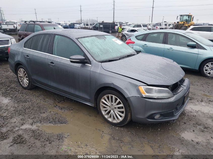 2012 VOLKSWAGEN JETTA 2.5L SEL