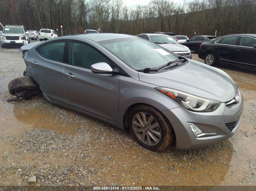 2014 HYUNDAI ELANTRA SE (ULSAN PLANT)