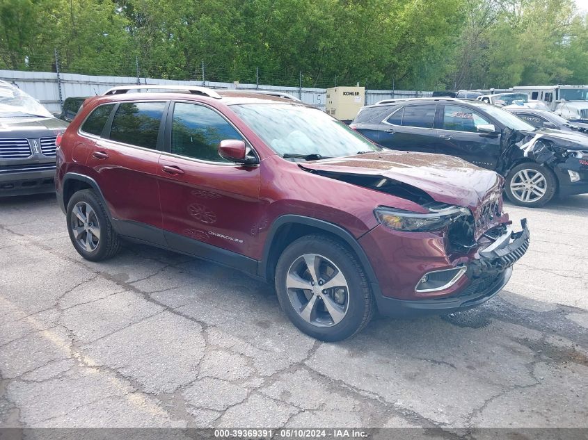 2019 JEEP CHEROKEE LIMITED 4X4