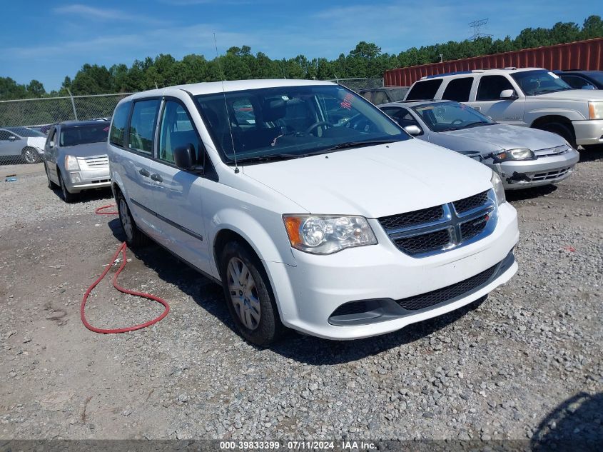 2016 DODGE GRAND CARAVAN AMERICAN VALUE PKG