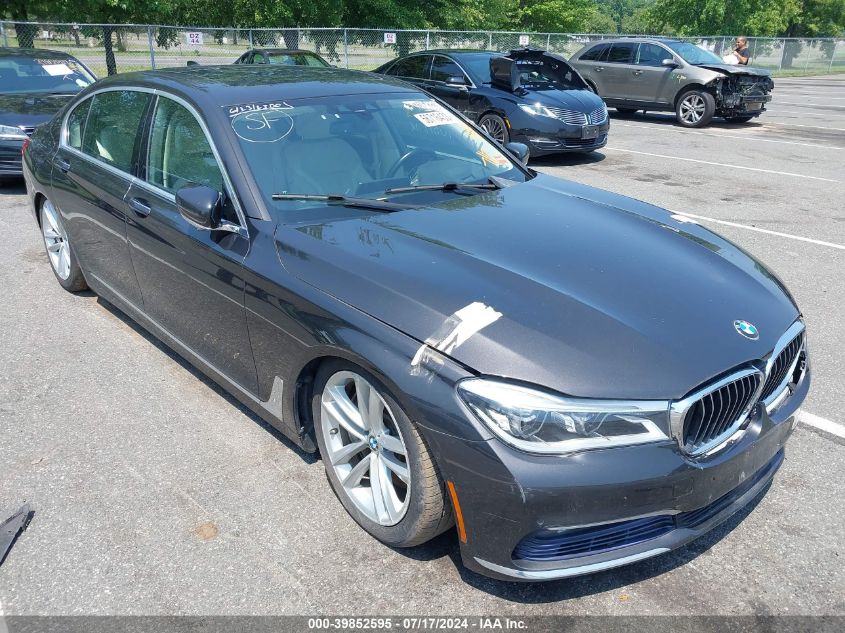 2016 BMW 750I XDRIVE