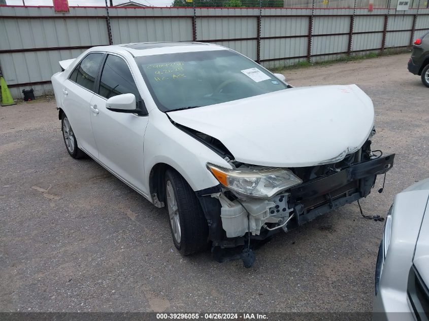 2012 TOYOTA CAMRY XLE V6