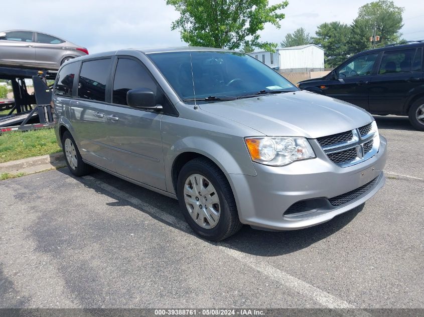 2017 DODGE GRAND CARAVAN SE