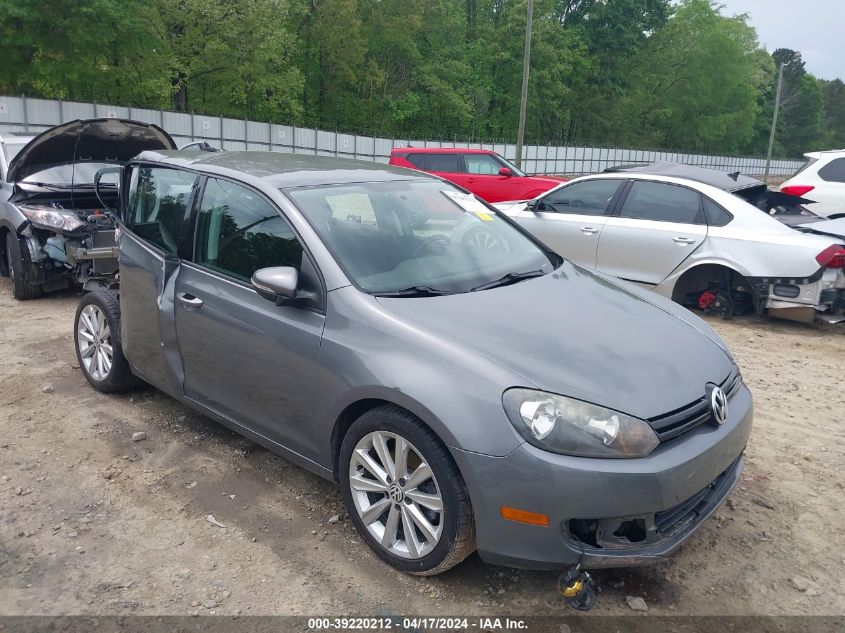 2013 VOLKSWAGEN GOLF 2.0L TDI 4-DOOR