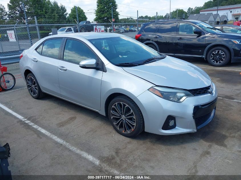 2015 TOYOTA COROLLA S PLUS