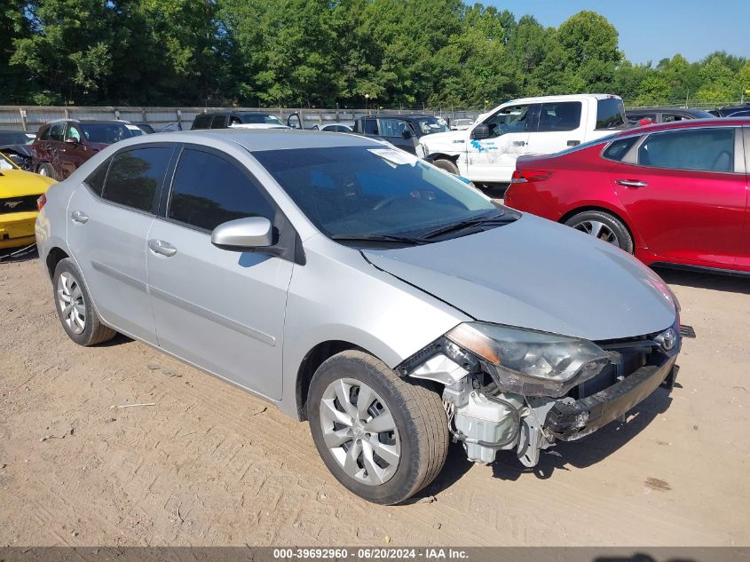 2015 TOYOTA COROLLA LE