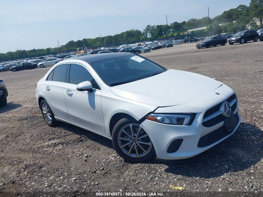 2019 MERCEDES-BENZ A 220 4MATIC