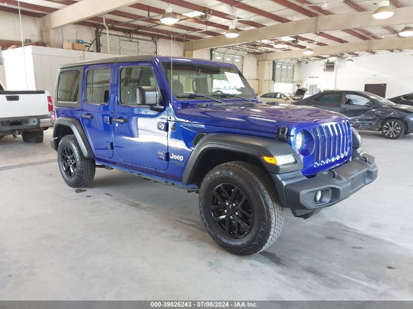 2018 JEEP WRANGLER UNLIMITED SPORT 4X4