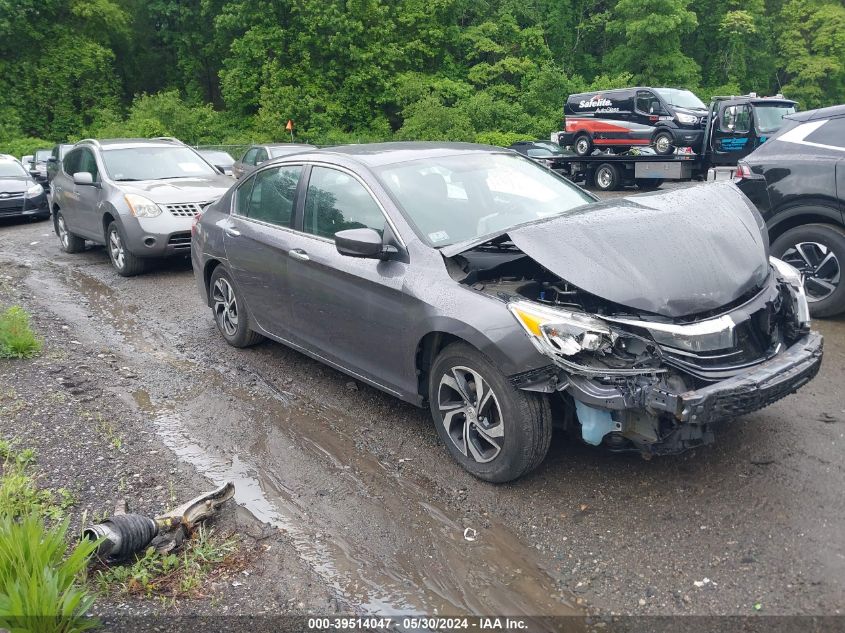 2016 HONDA ACCORD LX