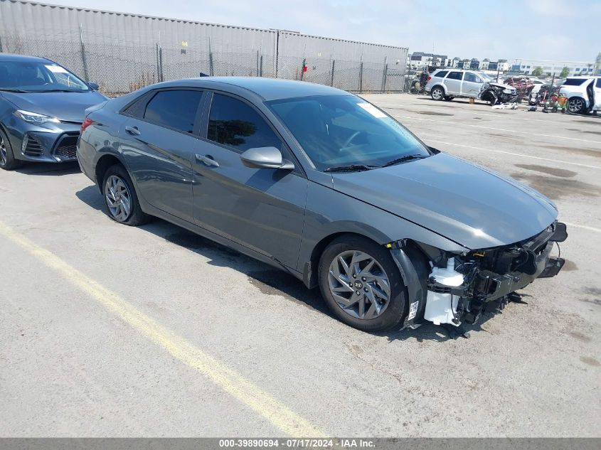 2024 HYUNDAI ELANTRA BLUE