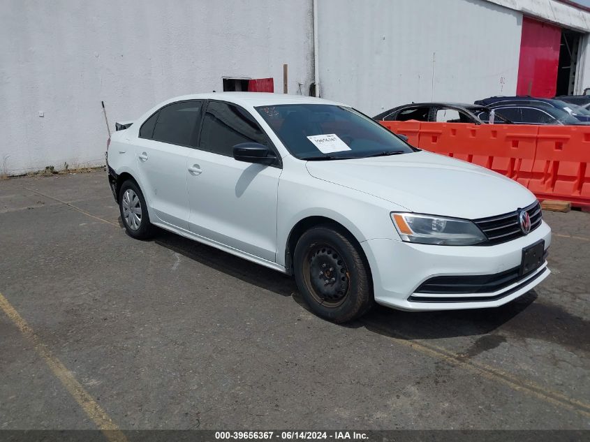 2016 VOLKSWAGEN JETTA 1.4T S