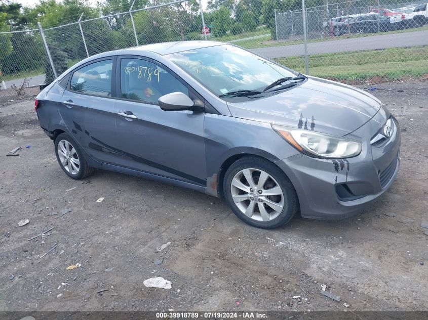 2013 HYUNDAI ACCENT GLS