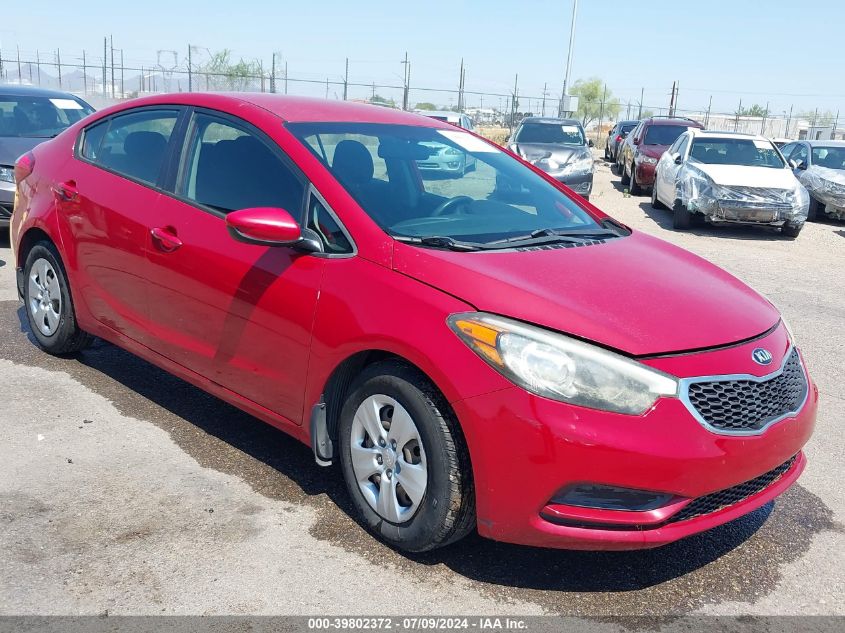 2014 KIA FORTE LX