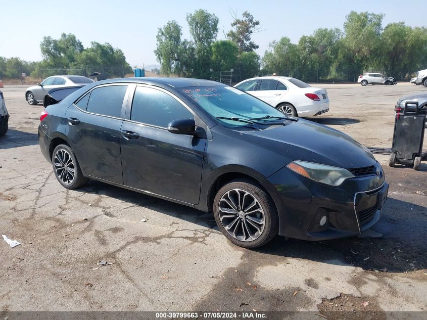 2016 TOYOTA COROLLA S PLUS