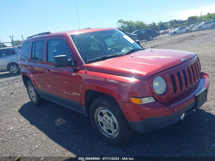 2014 JEEP PATRIOT SPORT