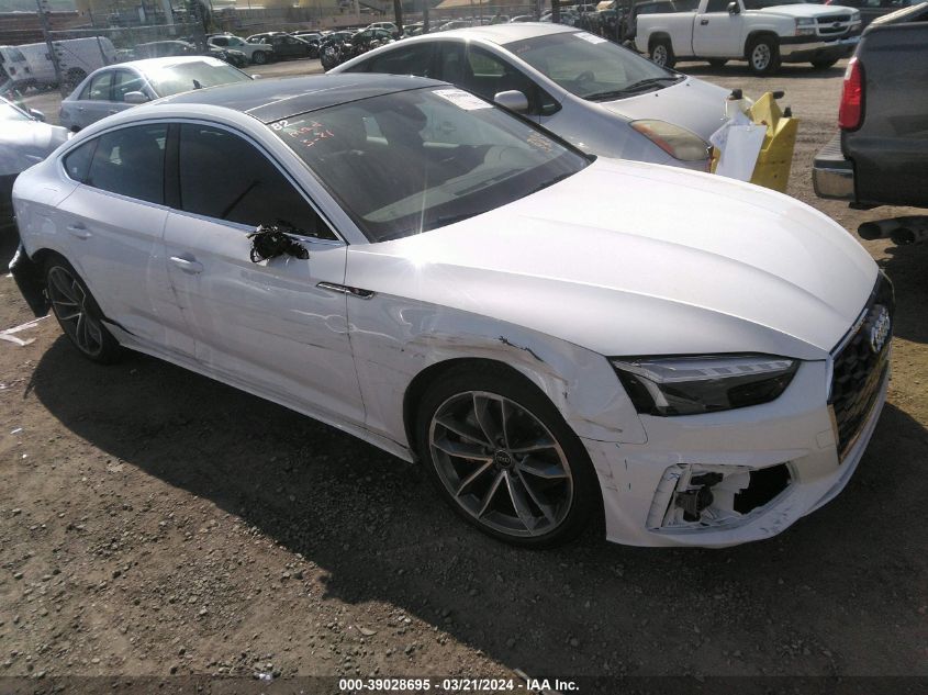 2024 AUDI A5 SPORTBACK PREMIUM PLUS 45 TFSI QUATTRO S TRONIC