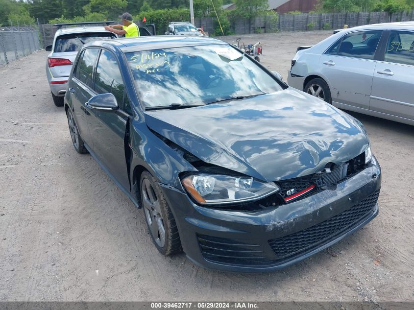 2015 VOLKSWAGEN GOLF GTI 2.0T AUTOBAHN 4-DOOR