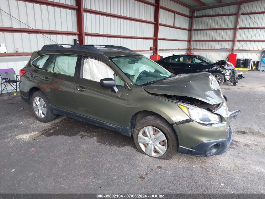 2015 SUBARU OUTBACK 2.5I