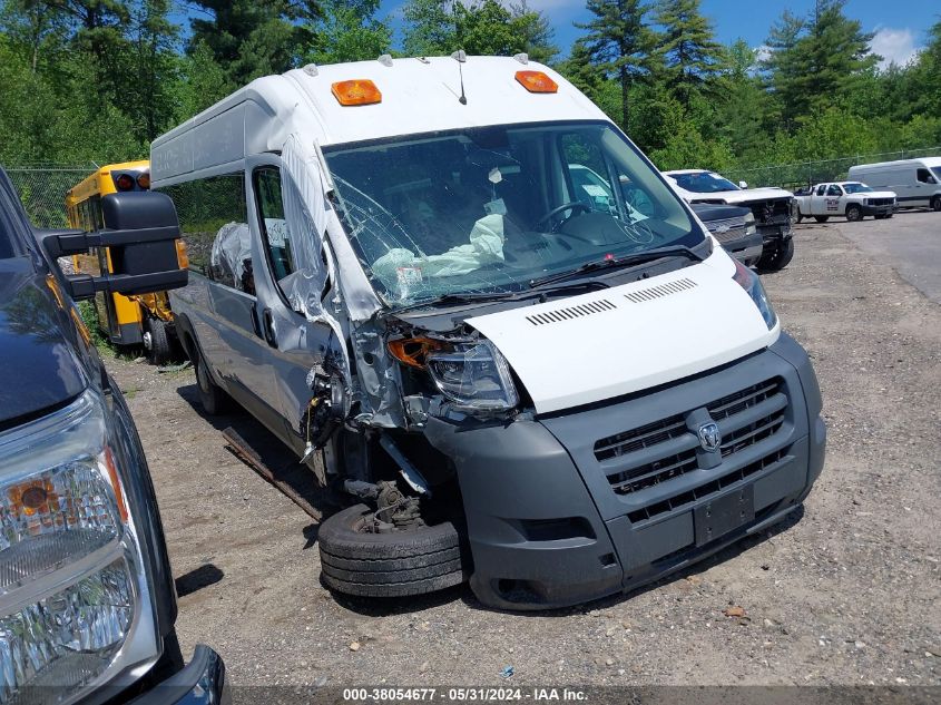 2016 RAM PROMASTER 2500 WINDOW VAN HIGH ROOF