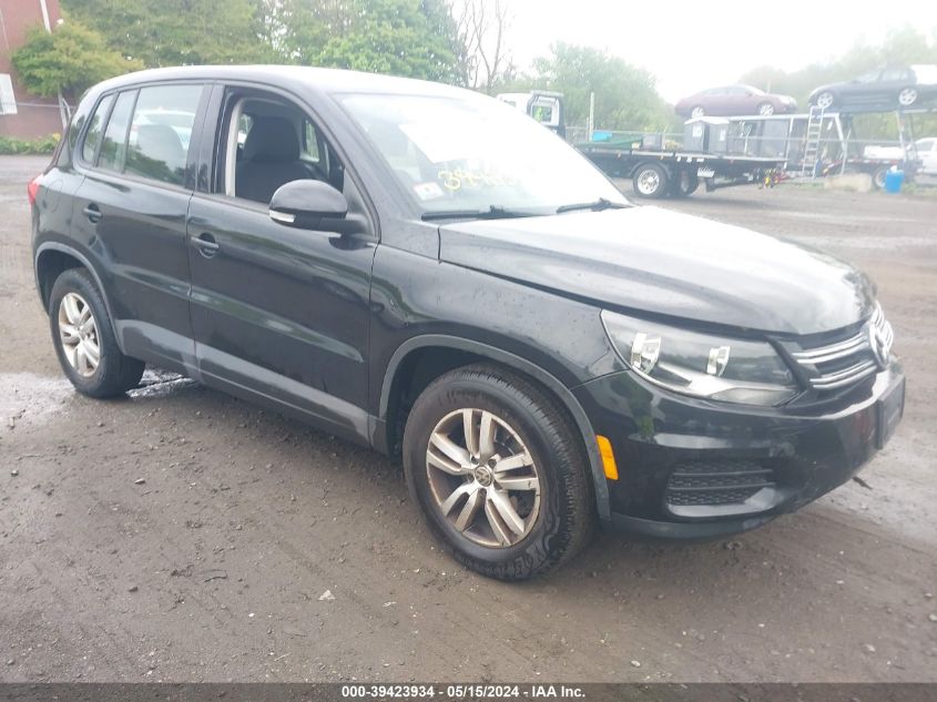 2014 VOLKSWAGEN TIGUAN S