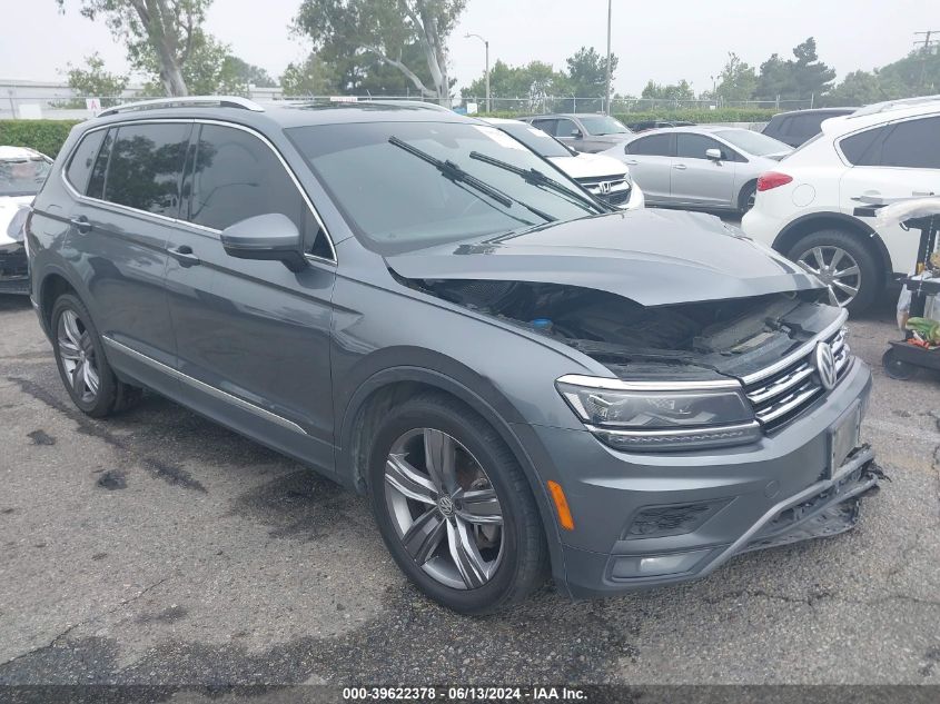 2018 VOLKSWAGEN TIGUAN 2.0T SEL PREMIUM