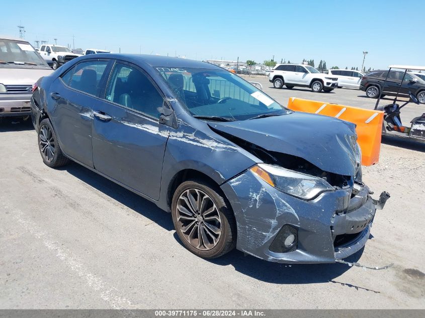 2016 TOYOTA COROLLA S PLUS