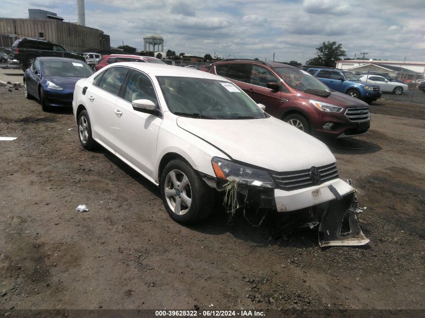 2013 VOLKSWAGEN PASSAT 2.5L SE