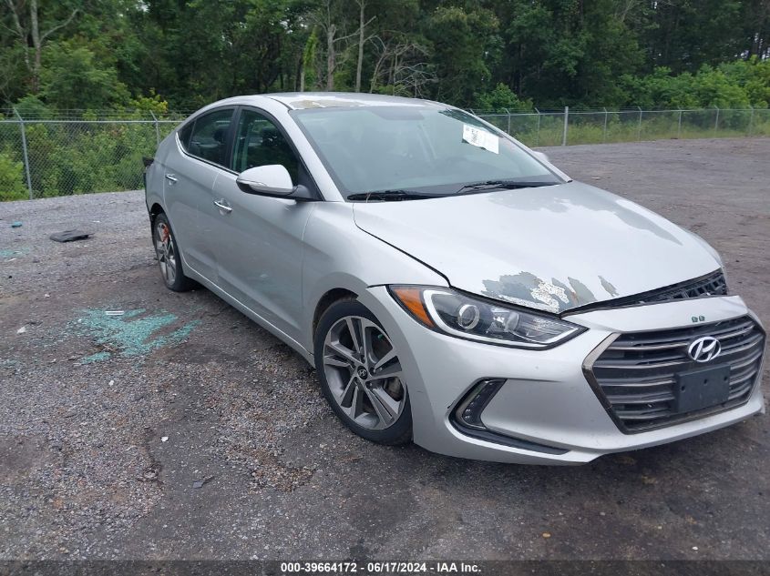 2017 HYUNDAI ELANTRA LIMITED