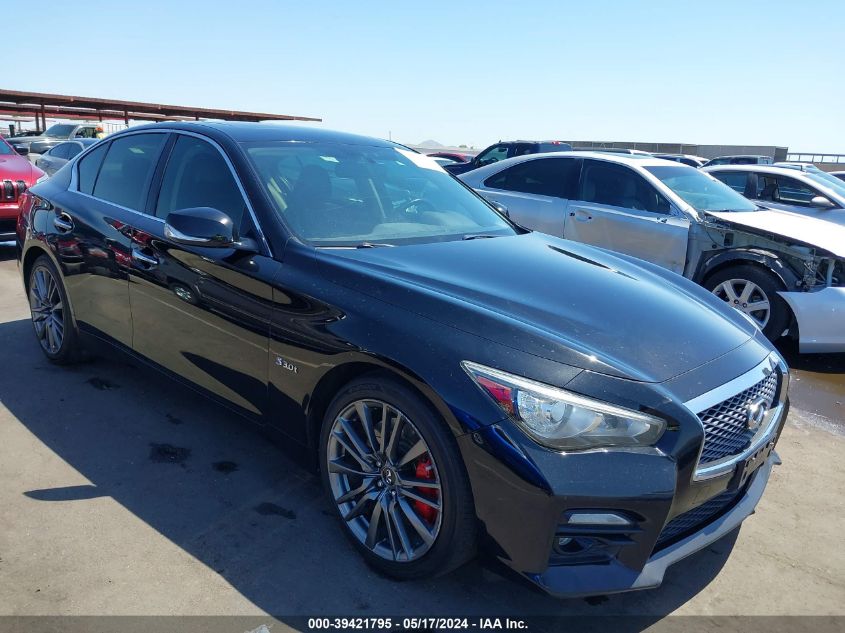 2017 INFINITI Q50 3.0T RED SPORT 400