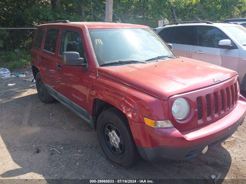 2011 JEEP PATRIOT SPORT