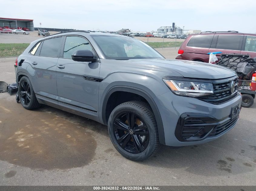 2023 VOLKSWAGEN ATLAS CROSS SPORT 2.0T SEL R-LINE BLACK