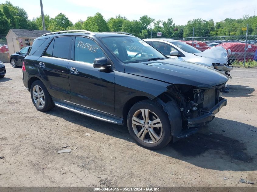 2013 MERCEDES-BENZ ML 350 4MATIC