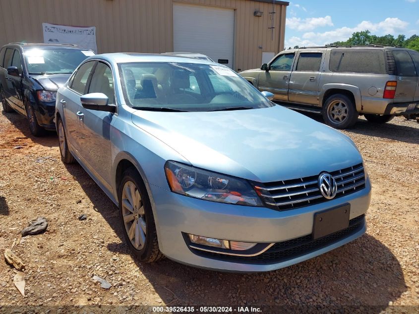 2013 VOLKSWAGEN PASSAT 2.5L SEL PREMIUM