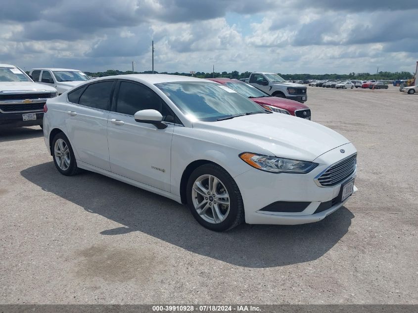 2018 FORD FUSION HYBRID S