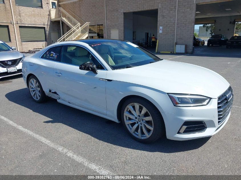 2018 AUDI A5 2.0T PREMIUM