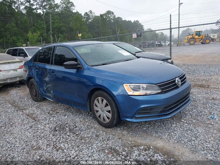 2016 VOLKSWAGEN JETTA 1.4T S